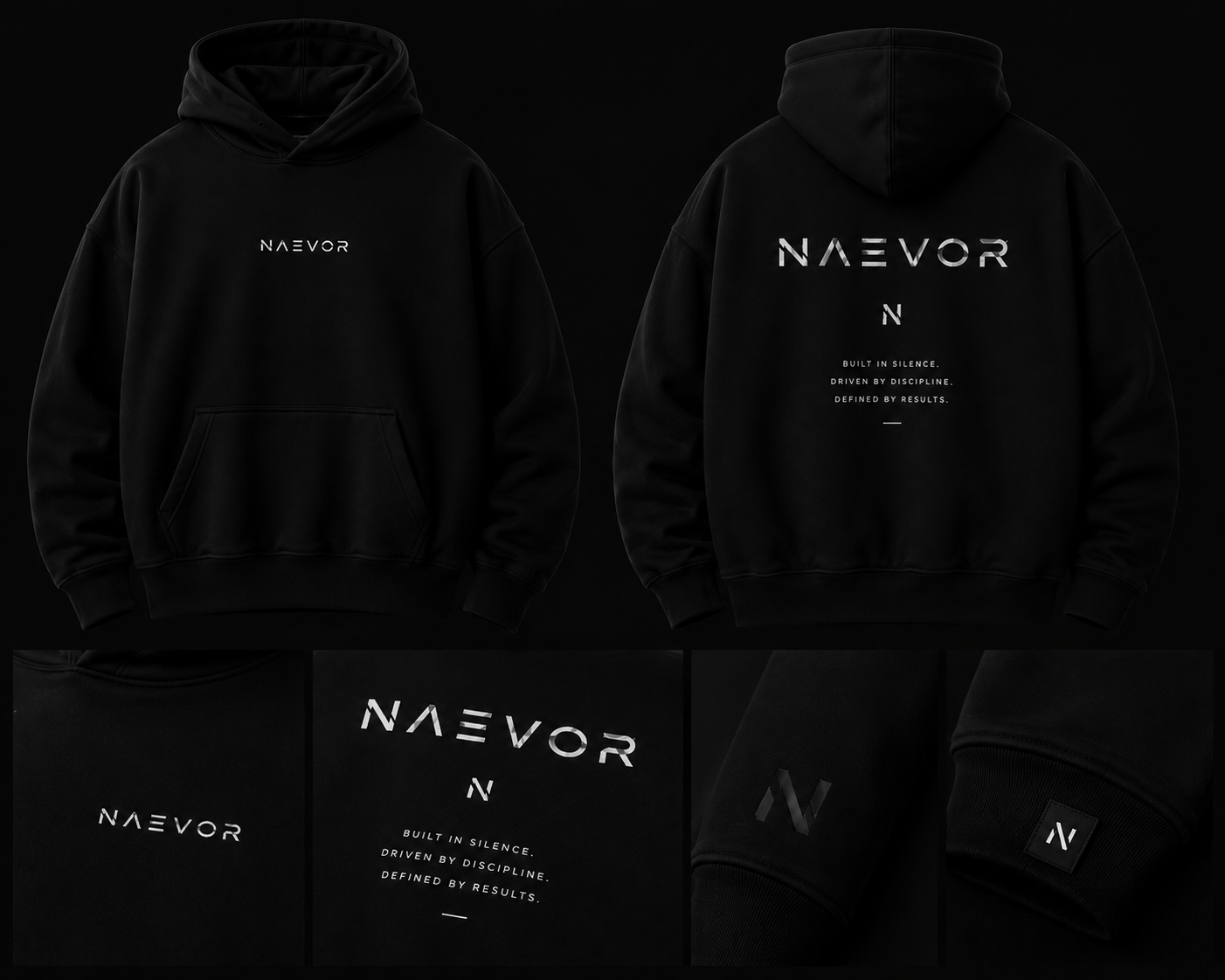 NAEVOR Hoodie — Built In Silence